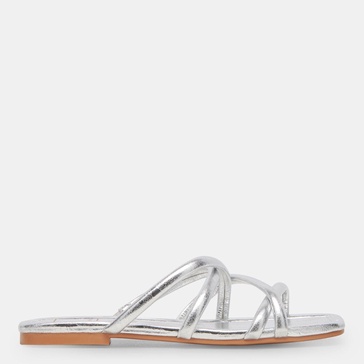 lanza sandals silver metallic stella