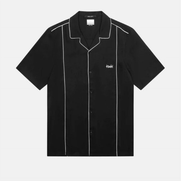 downtown resort shirt in black