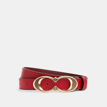 signature buckle belt, 25 mm