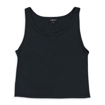 rib black tank