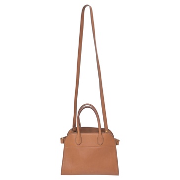 margaux 10 hand bag in brown leather