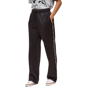 womens pocket polyester track pants