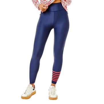 everyday leggings in navy/red