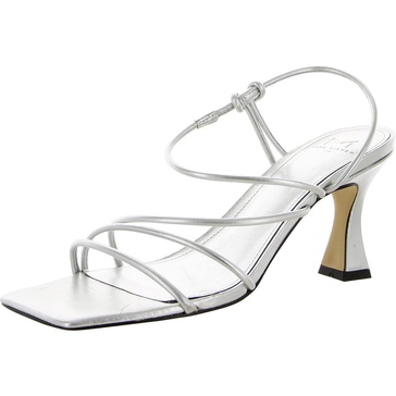 dami womens metallic leather strappy sandals