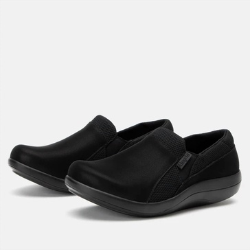 womens duette clog - wide width in black