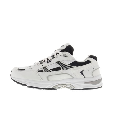 men's orthaheel technology walker shoes - d/medium width in white/navy