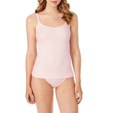 cabana cotton camisole in blush