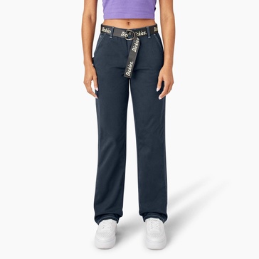 women's high waisted carpenter pants