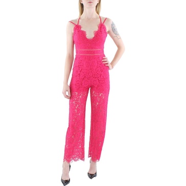 womens lace ladderstitch jumpsuit