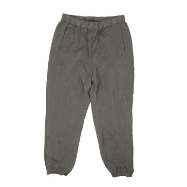 grey polyester tailoring jogger pants