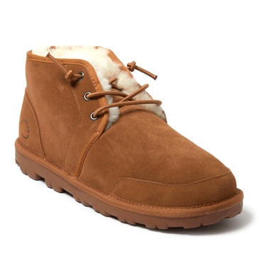 fireside by  men's shepparton lace up shearling bootie