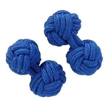 silk knot cufflink set