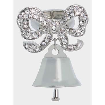 prenup bell ring crystal