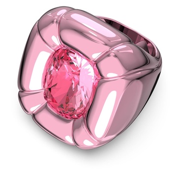 Swarovski Dulcis Cocktail Ring Jewelry Collection, Pink Crystals