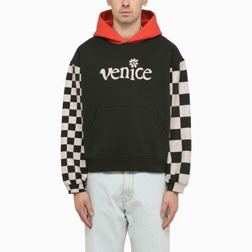 Erl Venice Black/White Hoodie