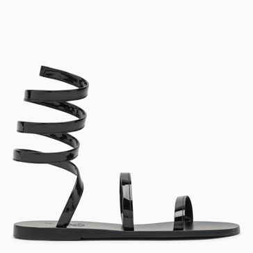 Ancient Greek Sandals Black Ofis Low Sandals