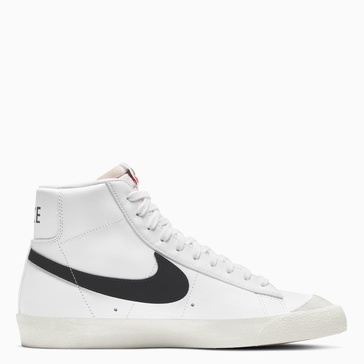 Nike White/Black Blazer Mid '77 Vintage Sneakers