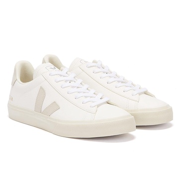 Campo Suede-Trimmed Leather Sneakers