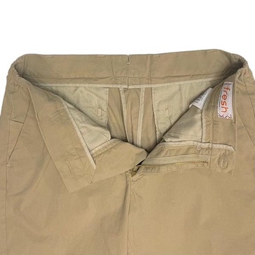 Recco Cotton Chino Shorts In Beige