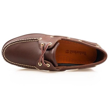 Classic Boat Shoe - 74035 Md Brown Full Grain