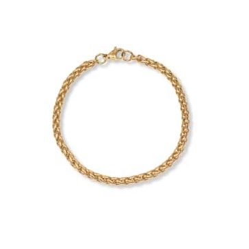 18cm Gold Weave Bracelet