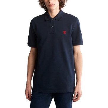 Millers River Pique Polo - Dark Sapphire