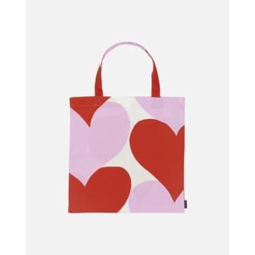 Shopper Bag Cuori Rosa e Rossi