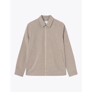 Coach Jacket Como Dark Sand Mixture