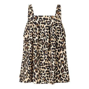 Lungill Leopard Print Strap Top - Leo Print