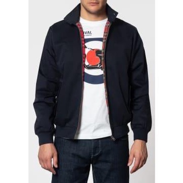 Merc The Harrington Jacket Navy