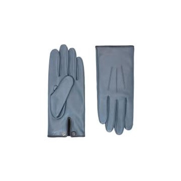 Leather gloves - Rick blue pilot