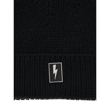 Enamel Badge Bolt Logo Beanie