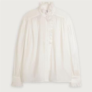 White Lamour Blouse