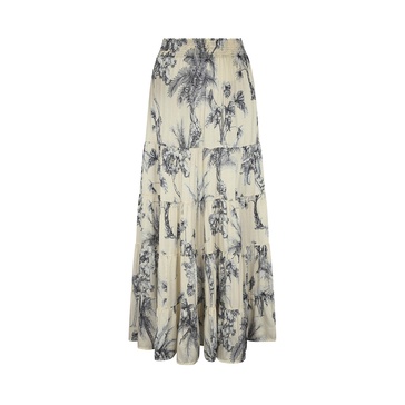 Grasse Bleue Maxi Skirt