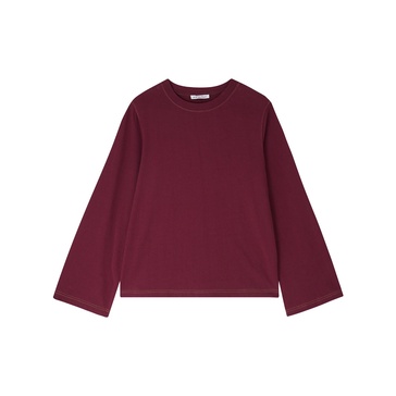 Bell Top In Burgundy