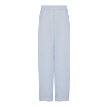 Jasmin Linen Trouser - Ice Blue