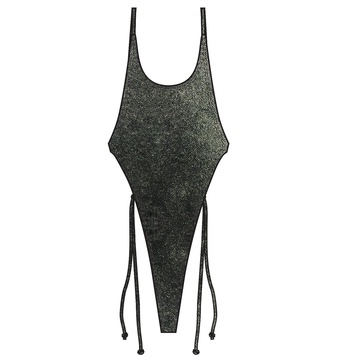 Pietra One Piece Swimsuit - Chrome Silver