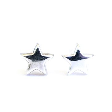 Mini Star Stud Earrings - Sterling  Silver