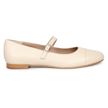 Garlen - Flat Ballerinas - Cream