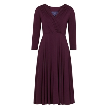 Annie Dress In Claret