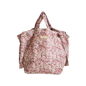 Aster Floral Tote Bag Pink