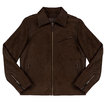 Indiana Dunes Moto Leather Jacket- Aged Brown