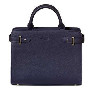 Derby Occasion Handbag In Navy Blue