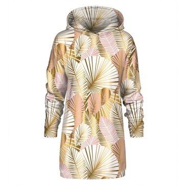 Golden Laurels Hoodie Oversize Dress