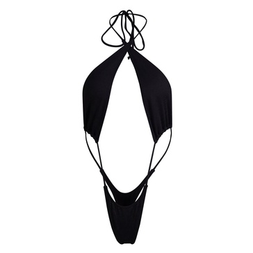 New Belafonte One Piece Swimsuit - Dark Seas Black