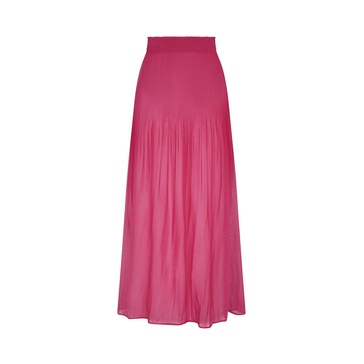 Fuchsia Maxi Skirt