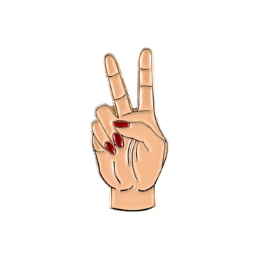 Enamel Pin Peace Sign