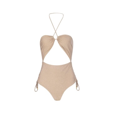 Egypt Gold Cutout One Piece