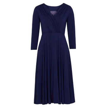 Petite Annie Dress In Eclipse Blue