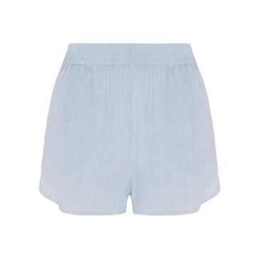 Darcy Linen Short - Chambray Blue